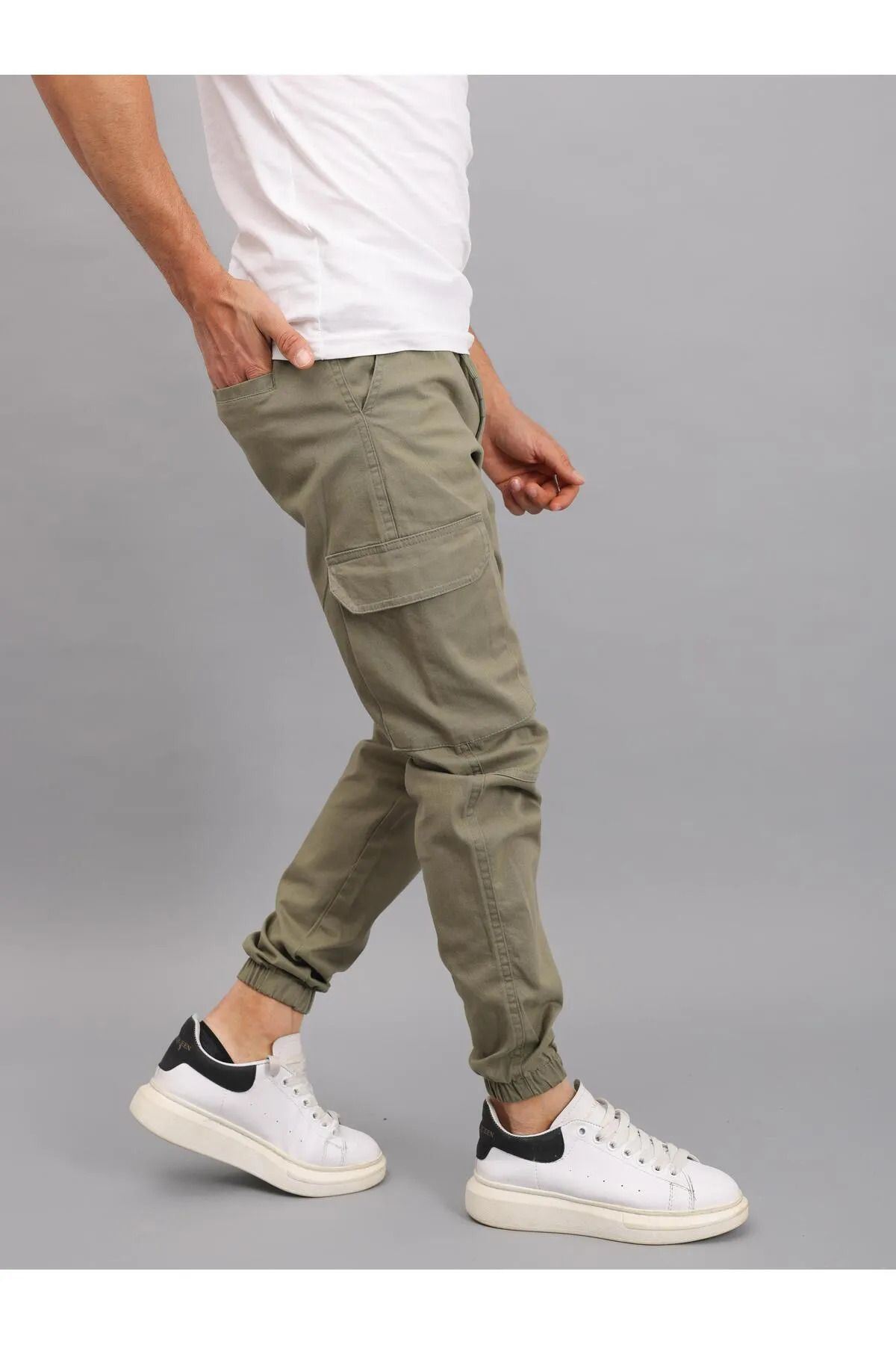 Erkek Kargo Cepli Pantolon
