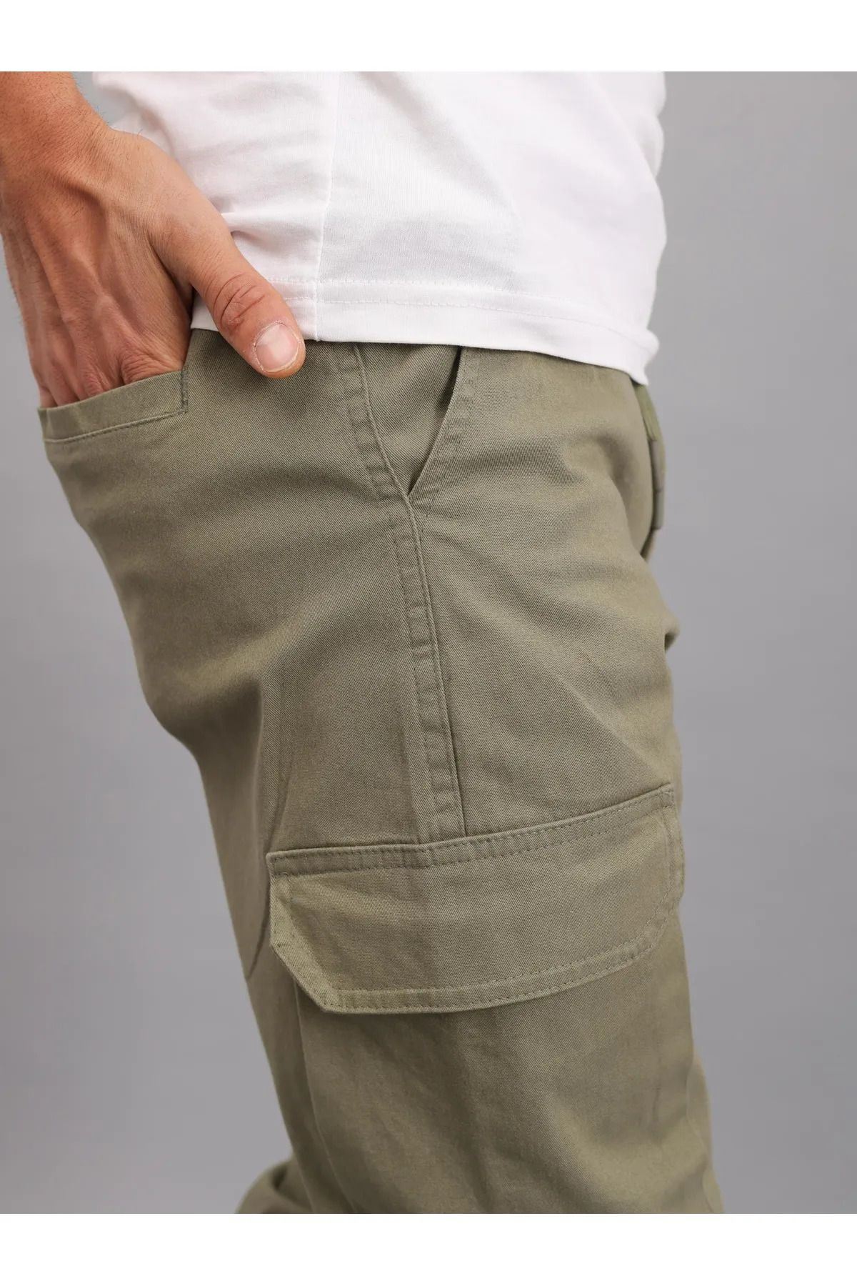 Erkek Kargo Cepli Pantolon