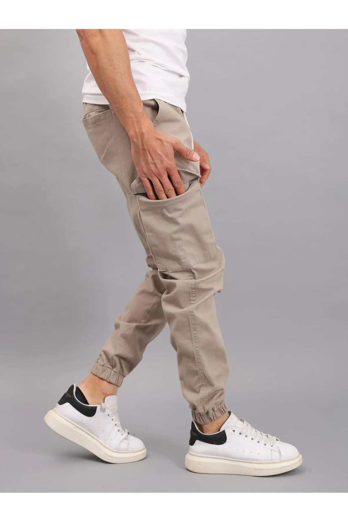 Erkek Kargo Cepli Pantolon