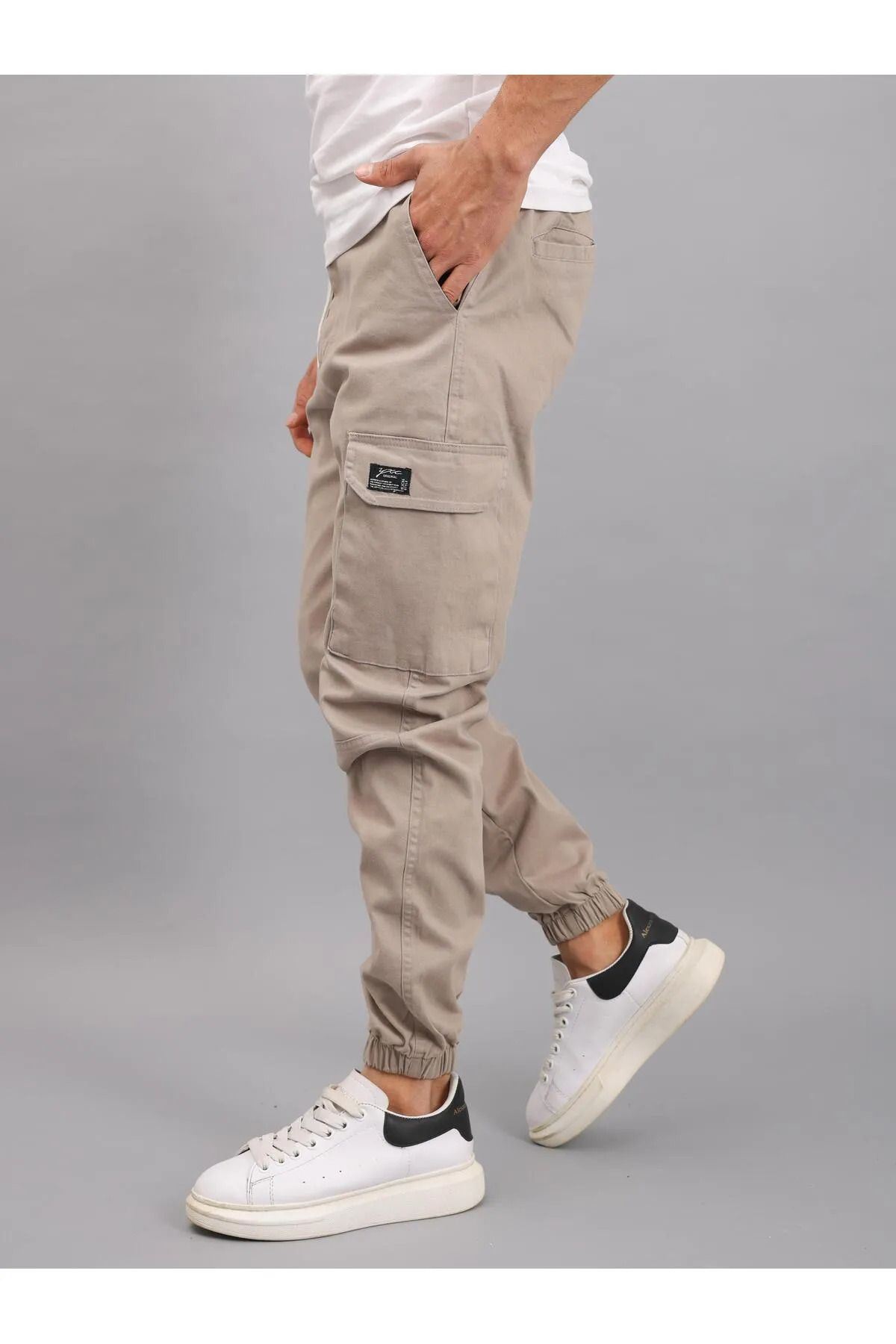 Erkek Kargo Cepli Pantolon