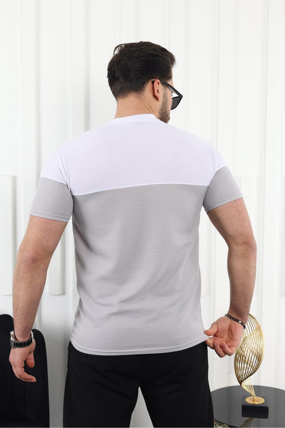 Çift Renk Baskılı T-Shirt