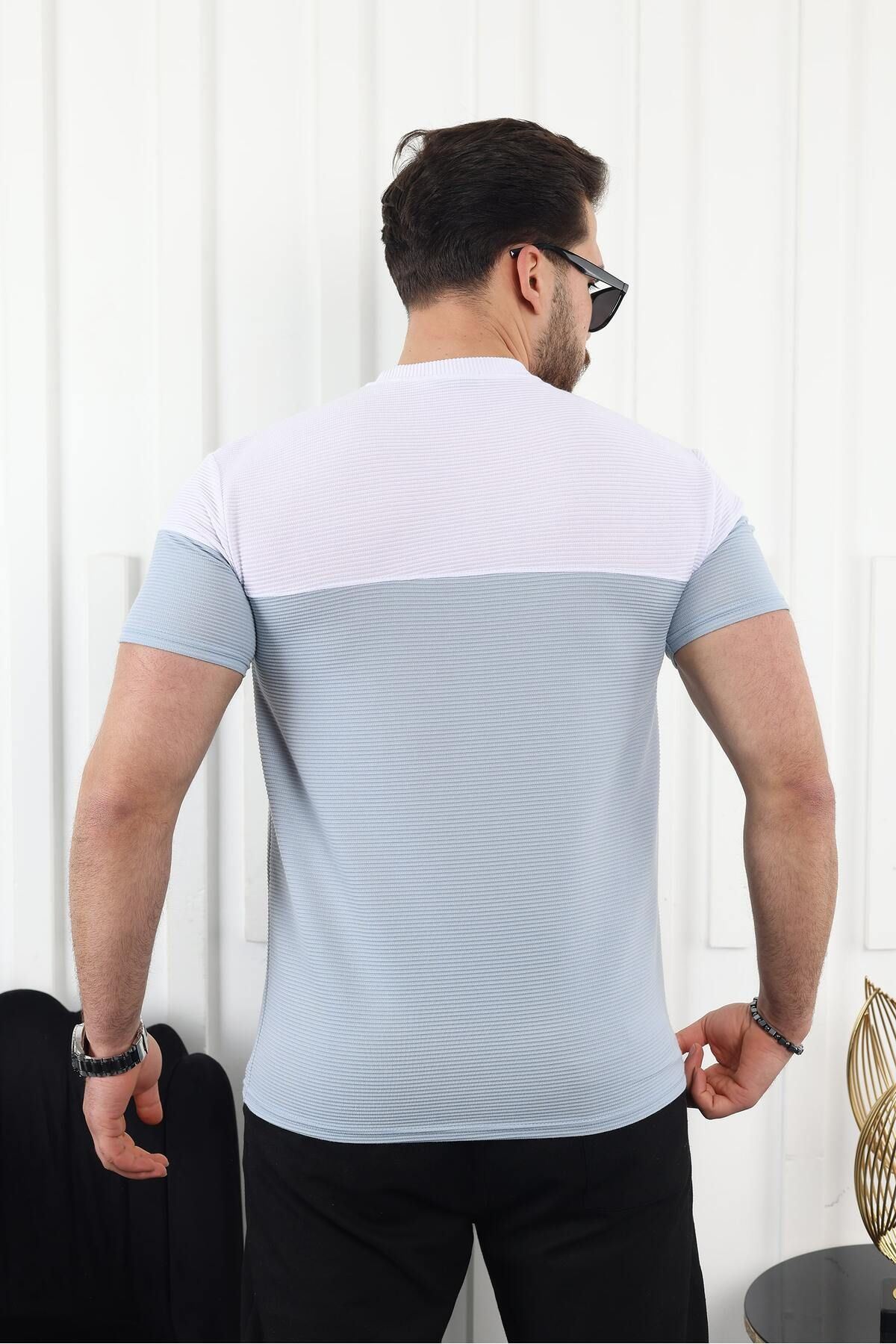 Çift Renk Baskılı T-Shirt