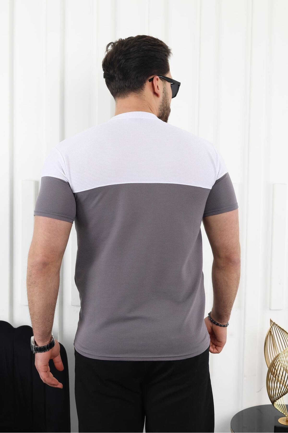 Çift Renk Baskılı T-Shirt