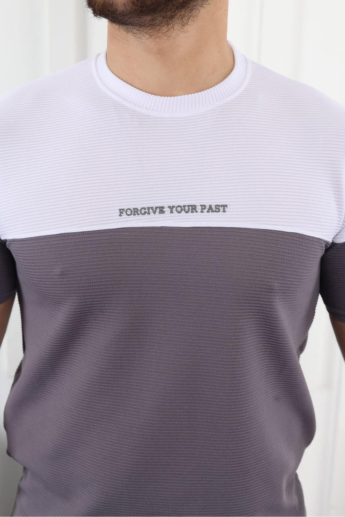 Çift Renk Baskılı T-Shirt