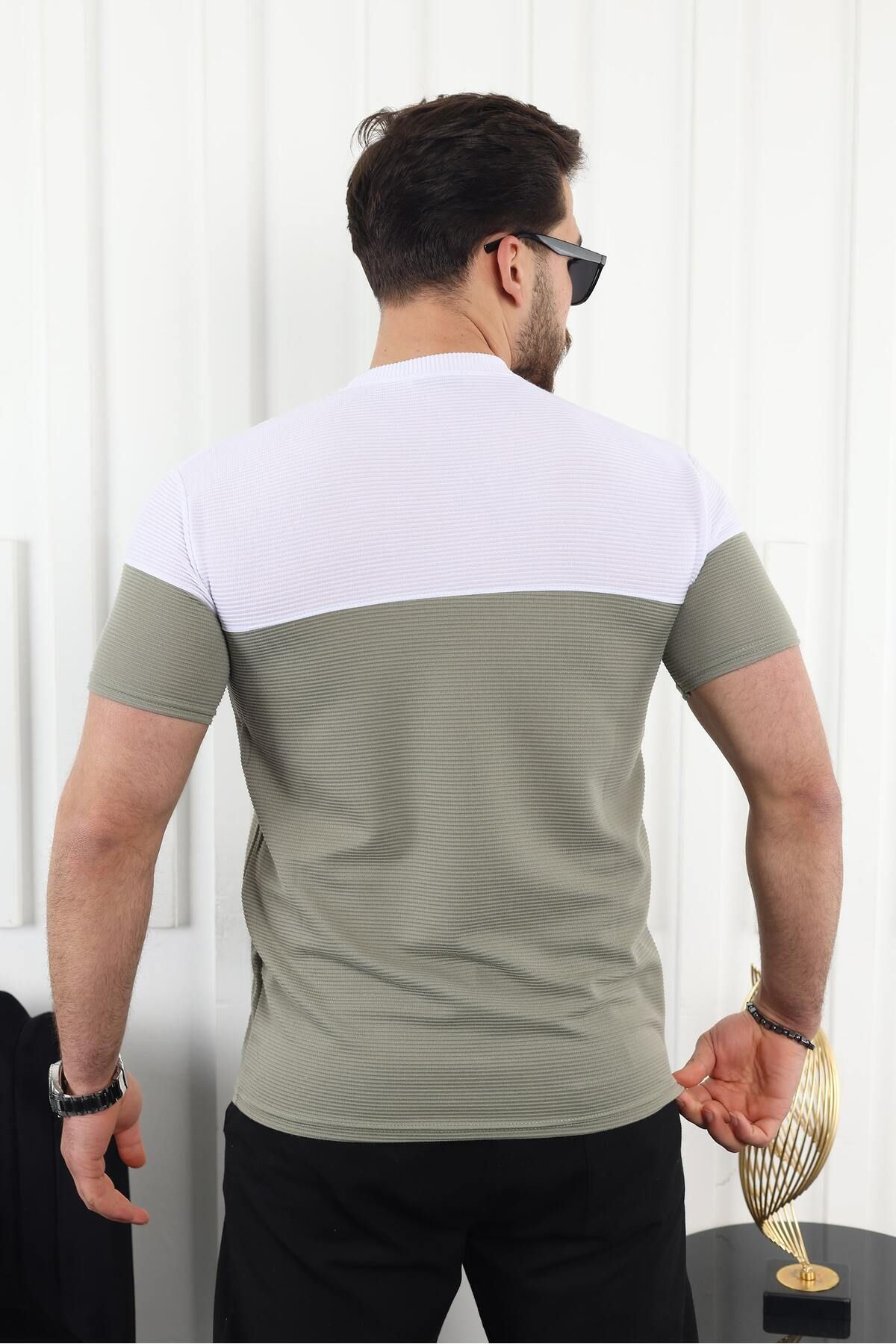 Çift Renk Baskılı T-Shirt