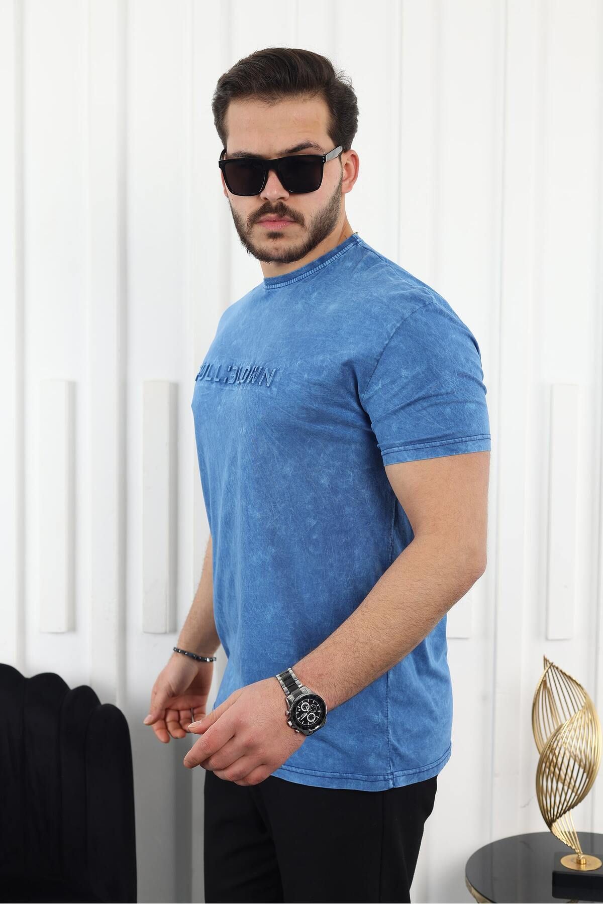 Kabartma Baskılı T-Shirt