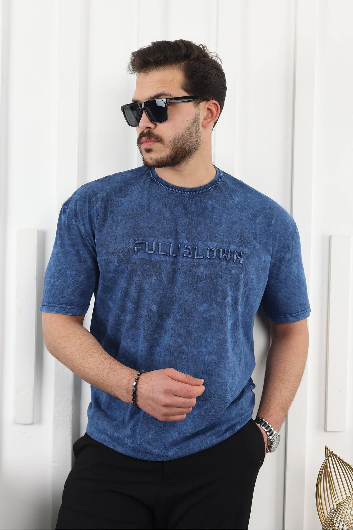 Kabartma Baskılı T-Shirt