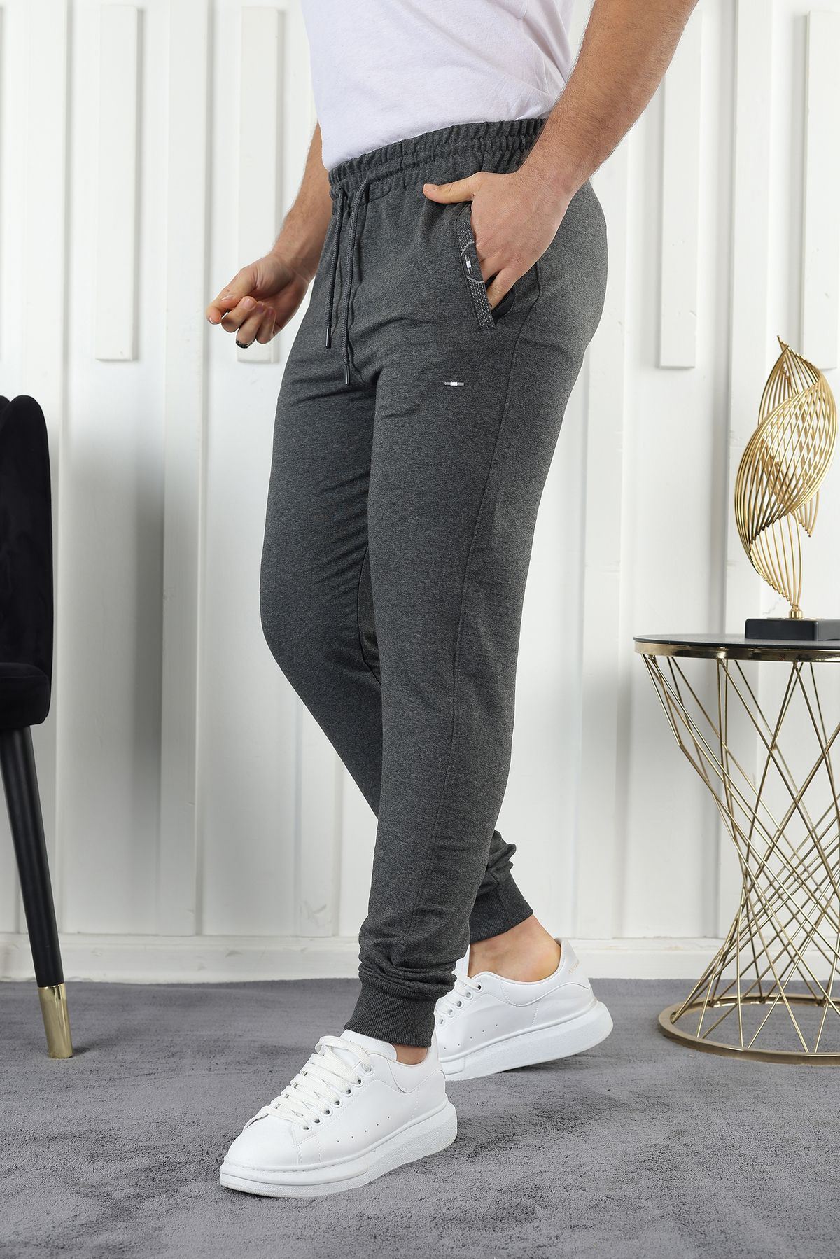 Erkek Slim Fit Jogger Eşofman Altı