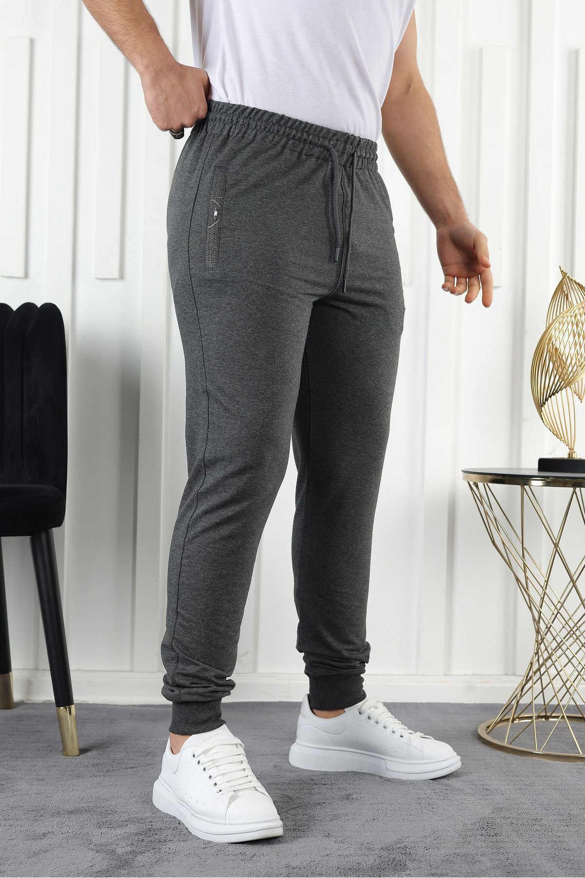 Erkek Slim Fit Jogger Eşofman Altı