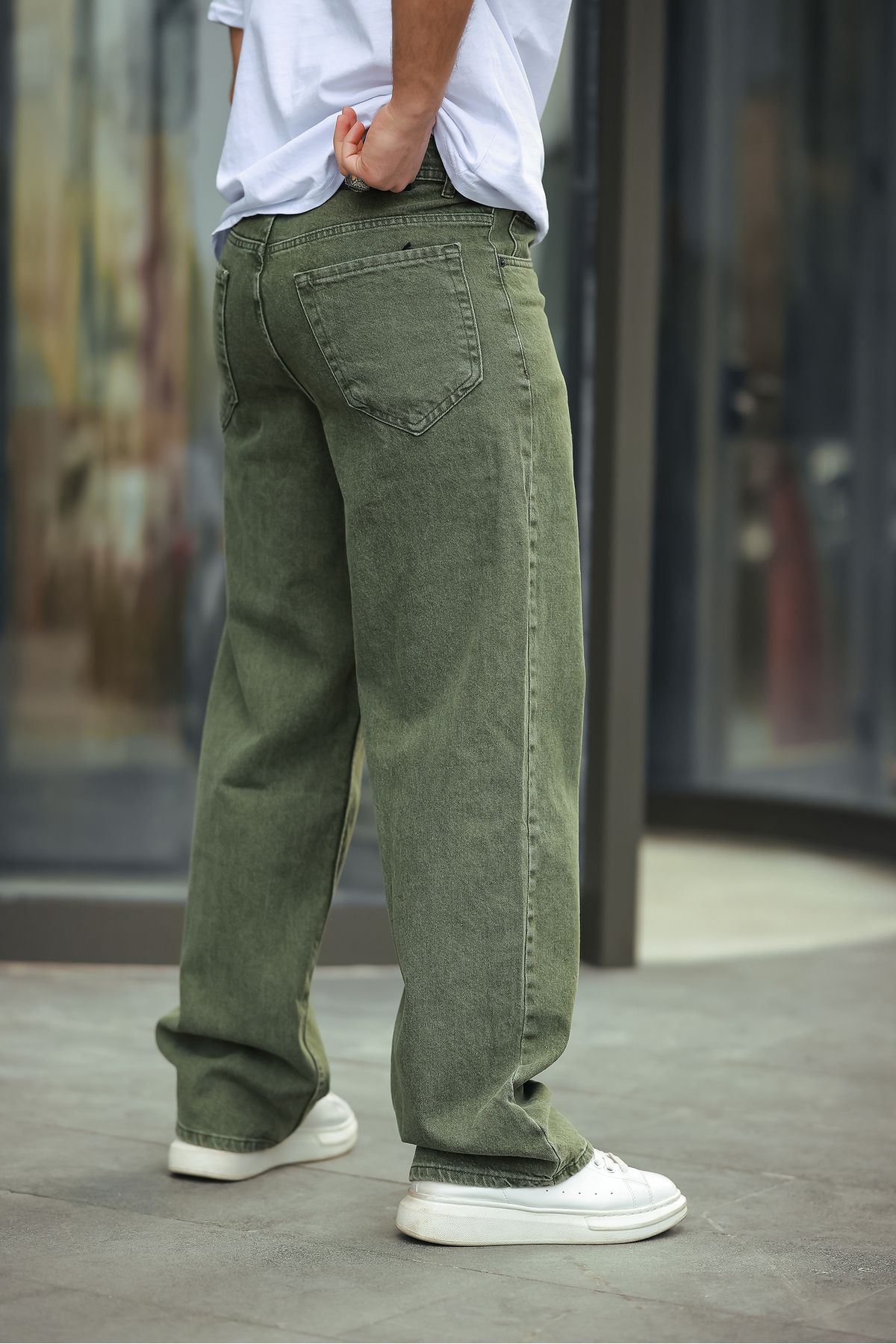 Erkek Baggy Salaş Bol Ve Rahat Kalıp  Pantolon