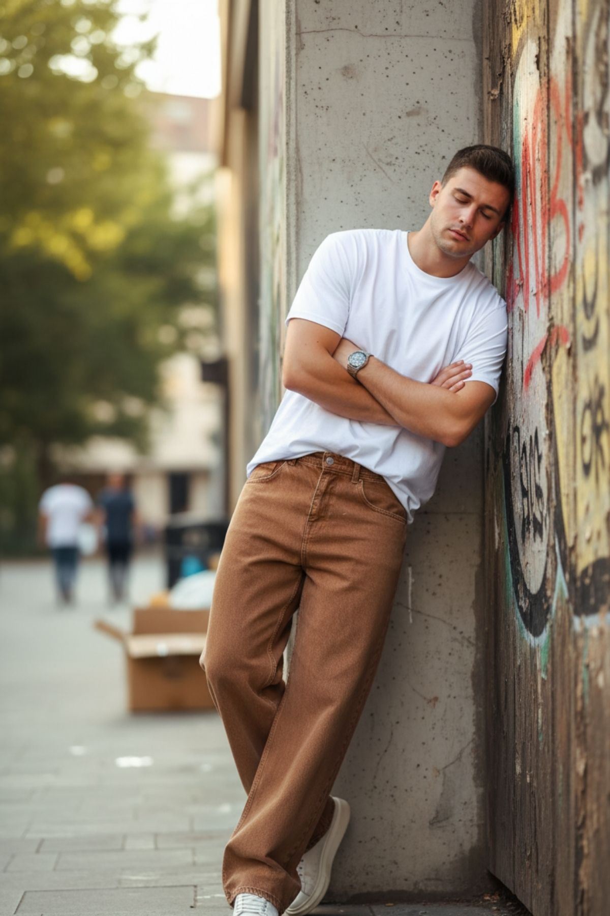 Erkek Baggy Salaş Bol Ve Rahat Kalıp  Pantolon