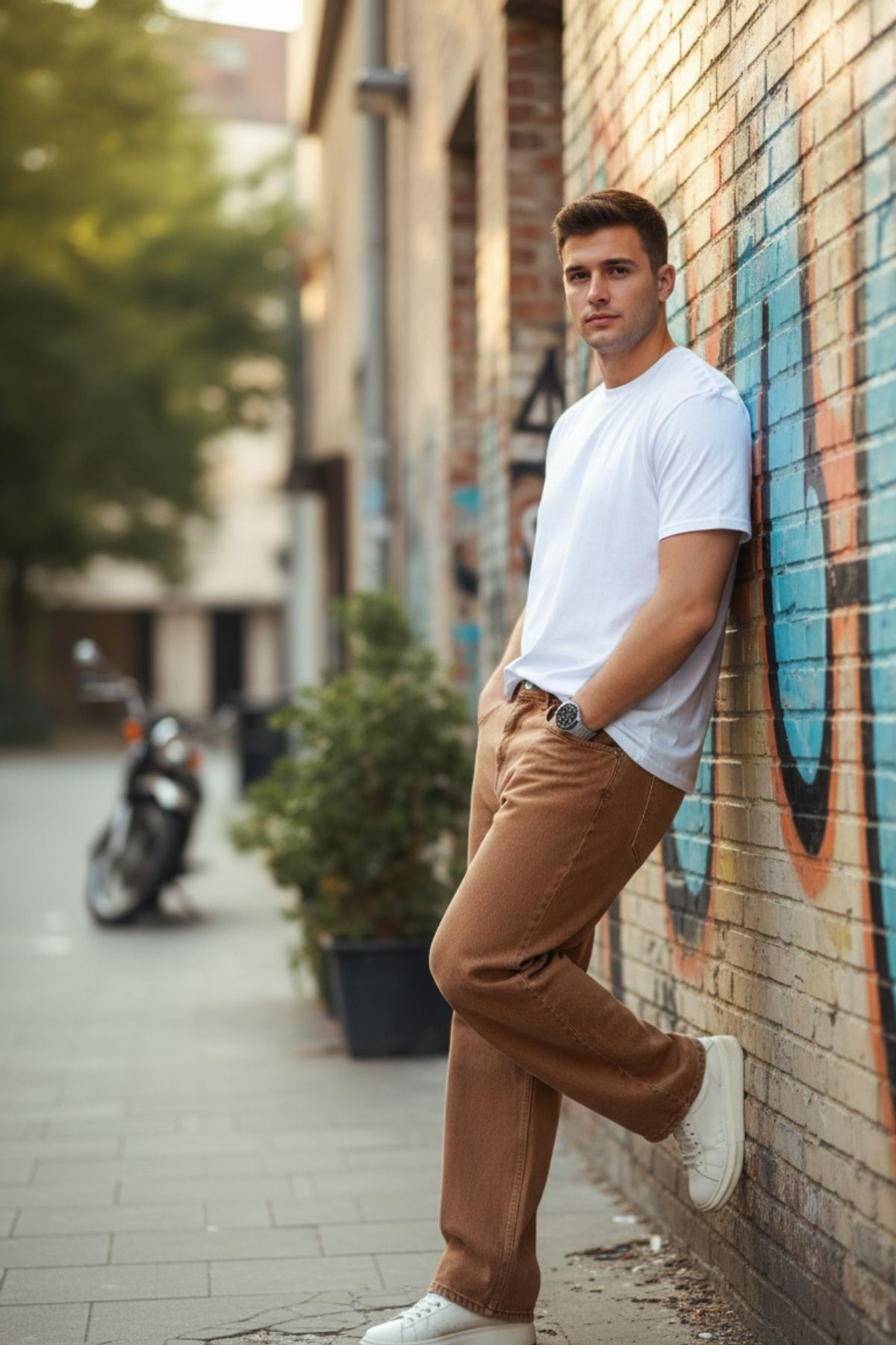 Erkek Baggy Salaş Bol Ve Rahat Kalıp  Pantolon