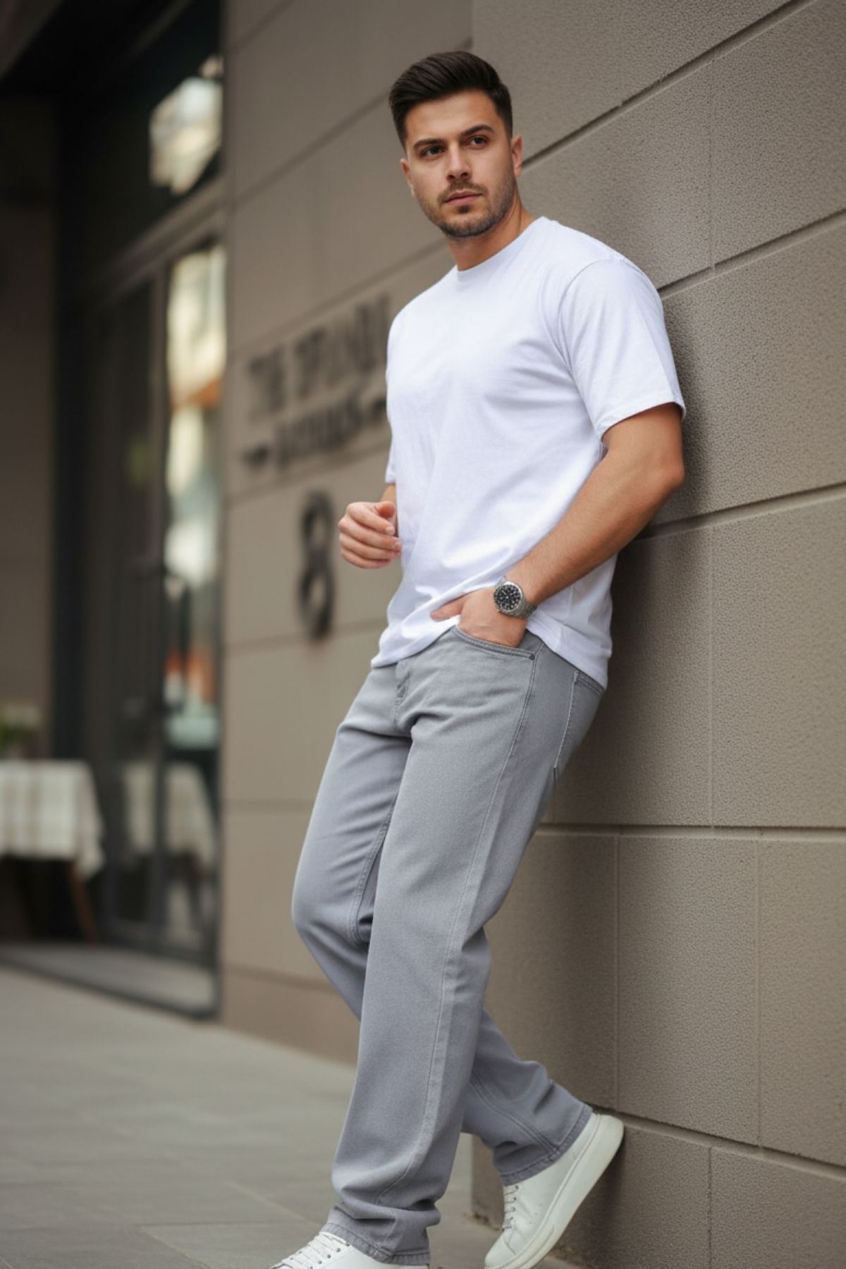 Erkek Baggy Salaş Bol Ve Rahat Kalıp  Pantolon