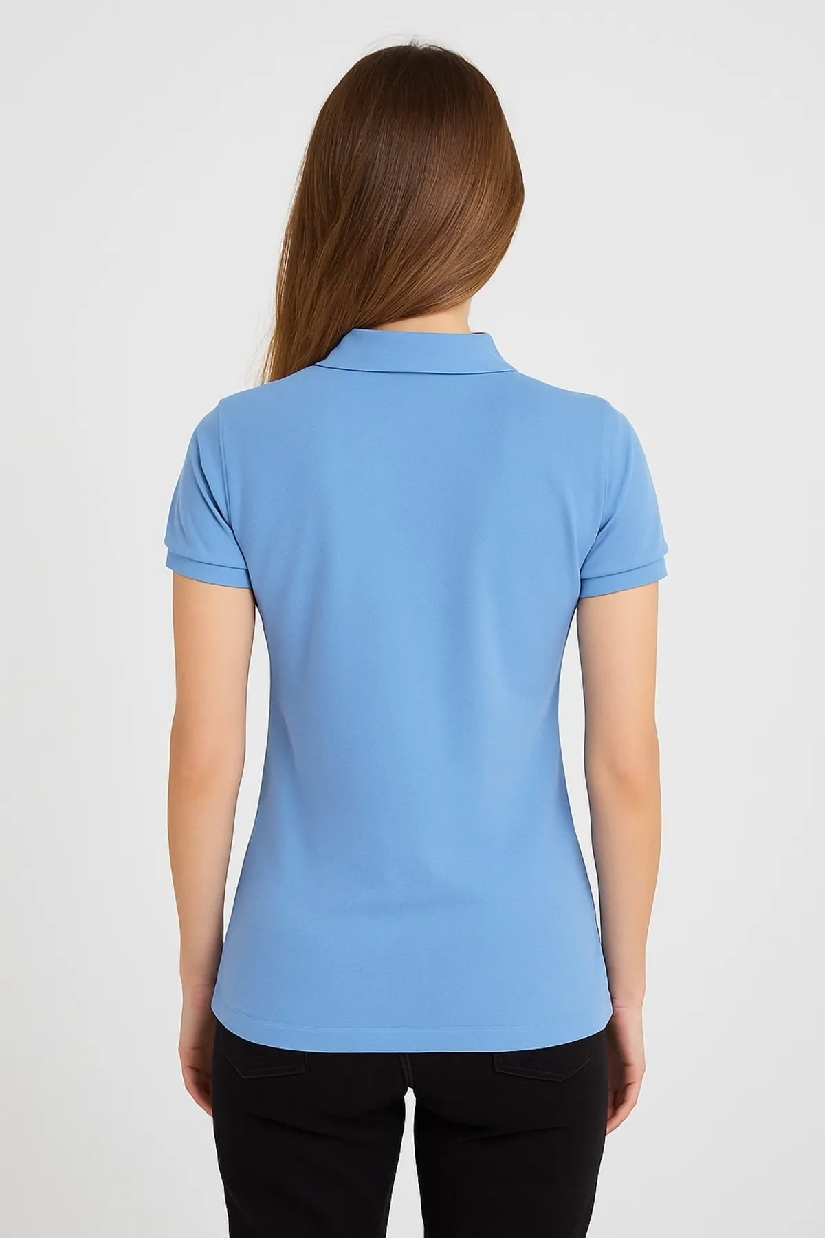 Kadın 3 Lü Paket Kısa Kollu Yazlık Polo Yaka Tişört