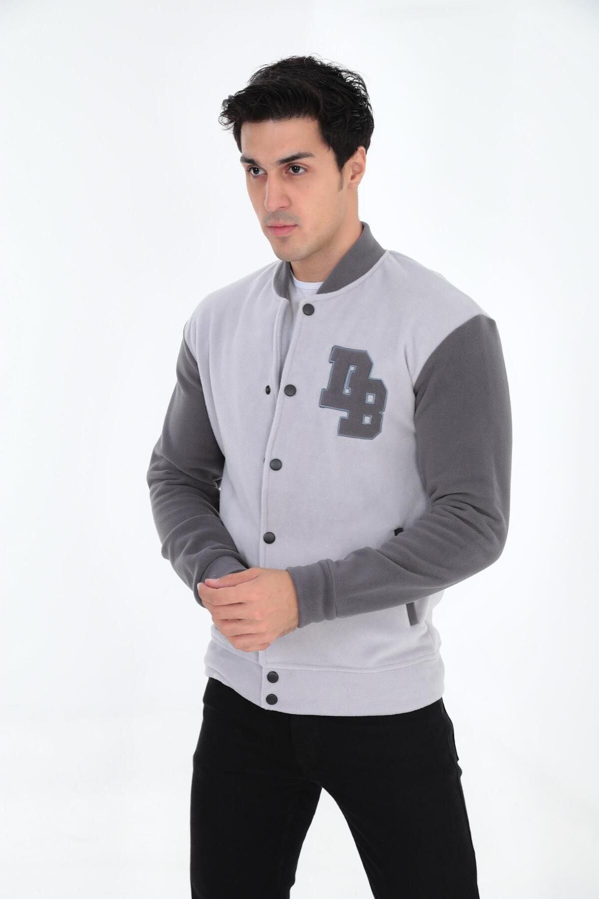 Bomber Yaka Fit Polar Kolej Ceket