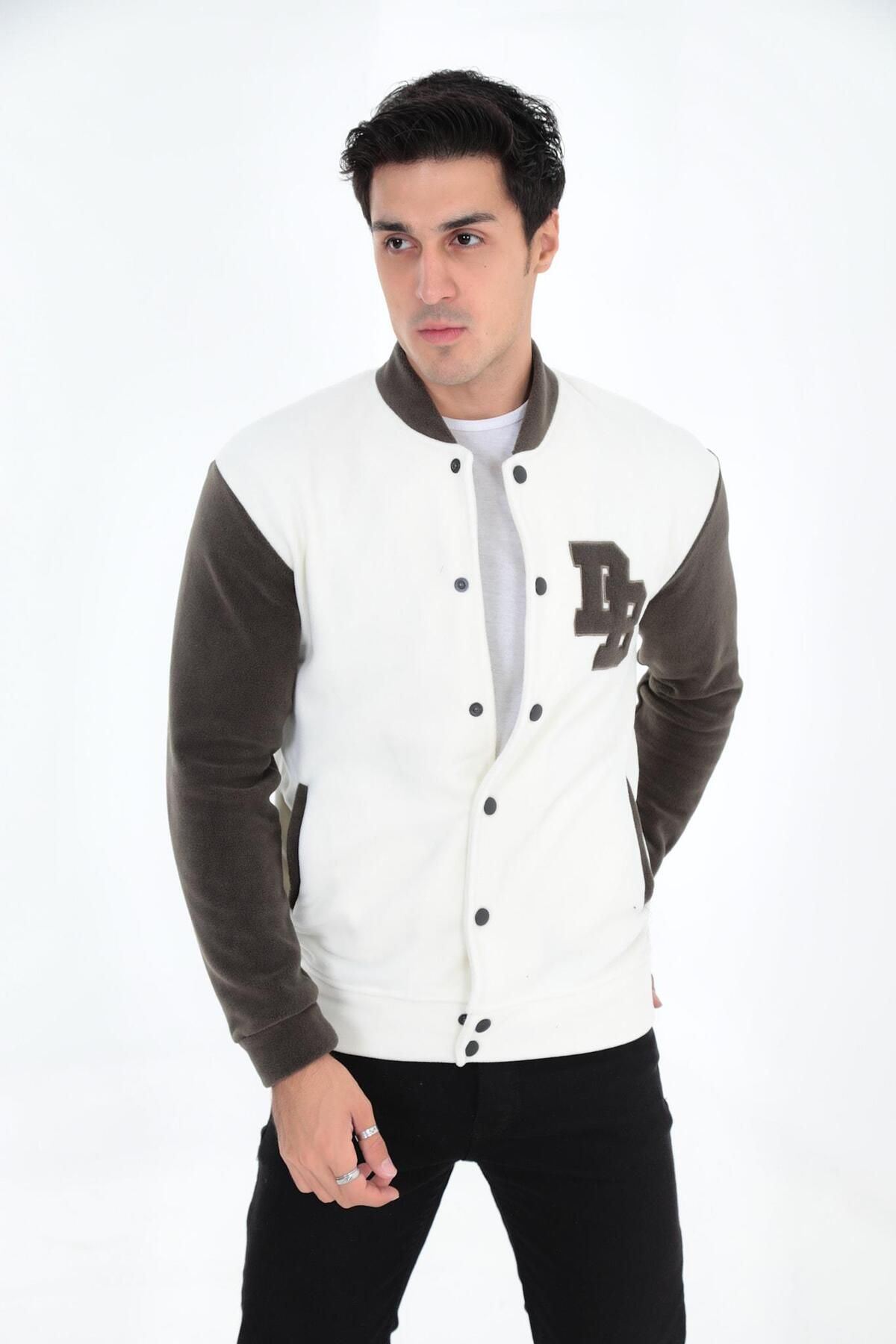 Bomber Yaka Fit Polar Kolej Ceket