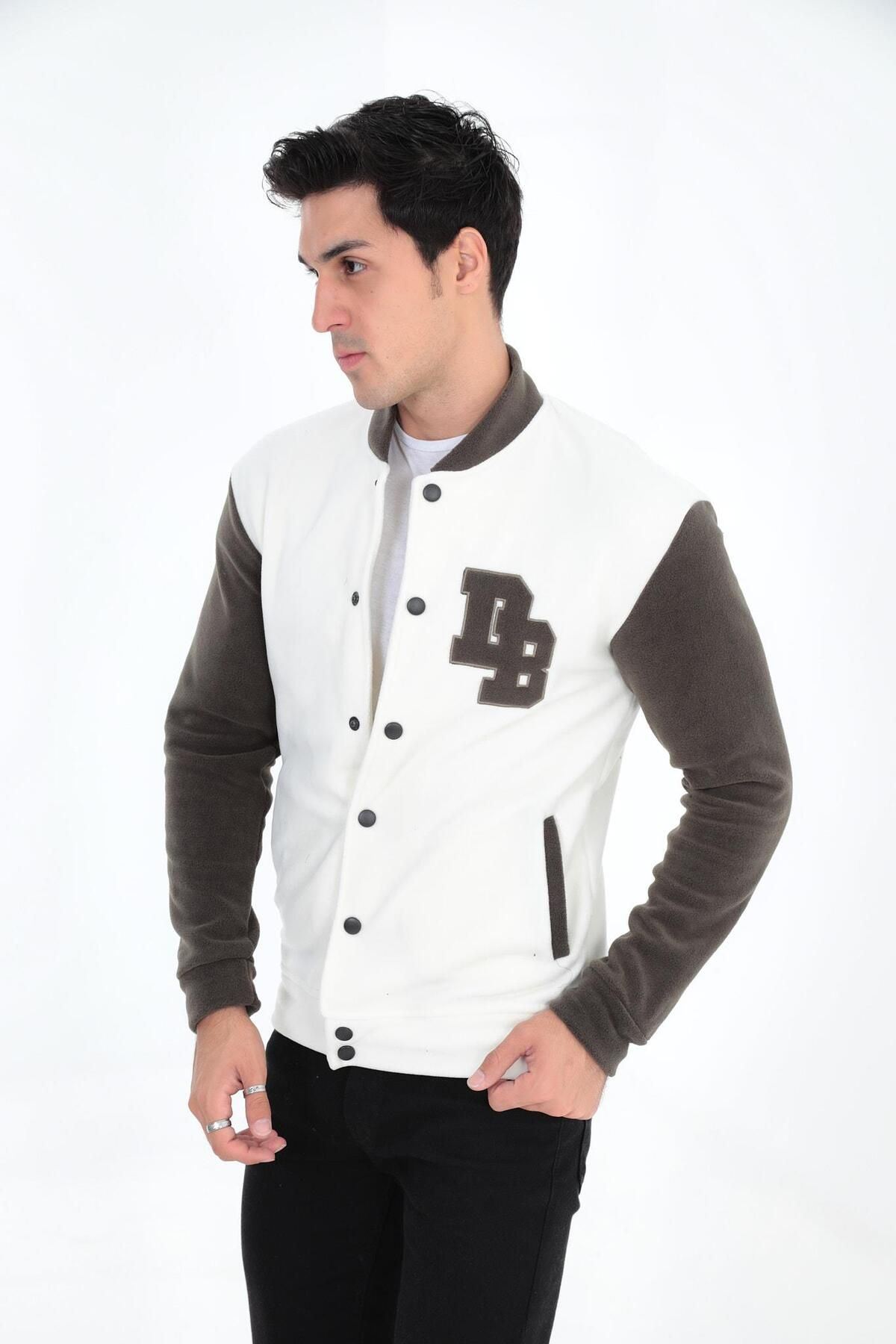 Bomber Yaka Fit Polar Kolej Ceket