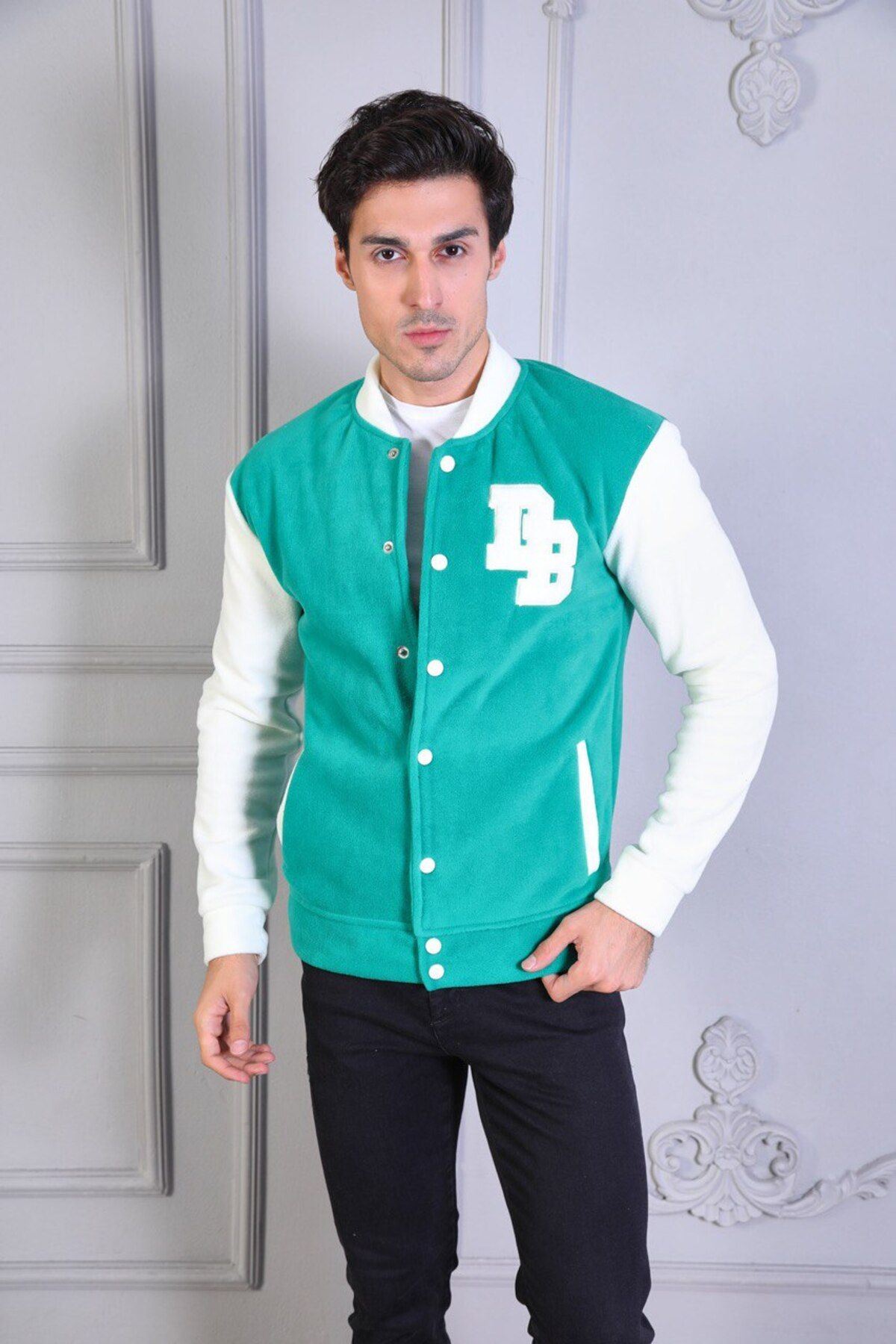 BOMBER YAKA FİT POLAR KOLEJ CEKET