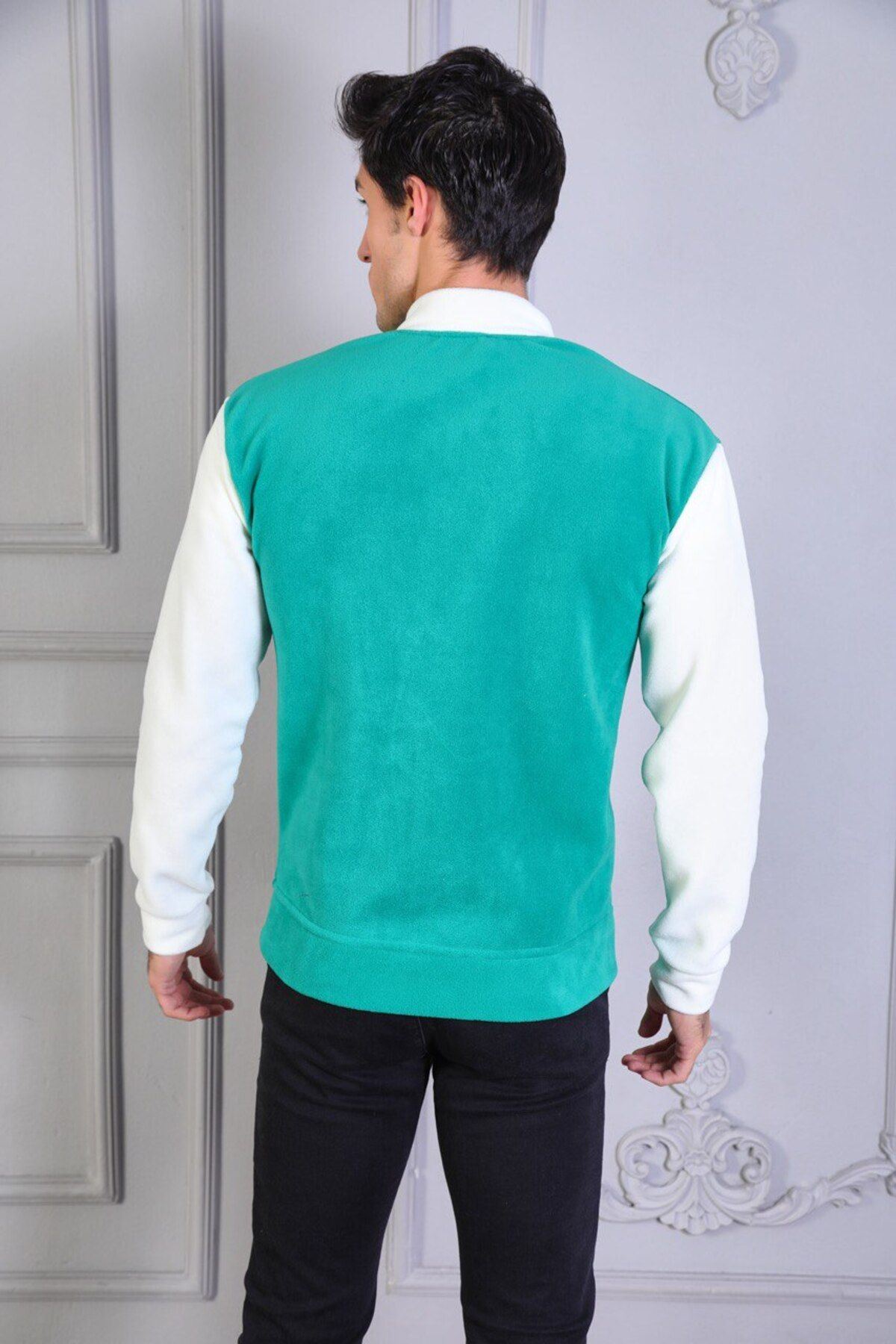 BOMBER YAKA FİT POLAR KOLEJ CEKET