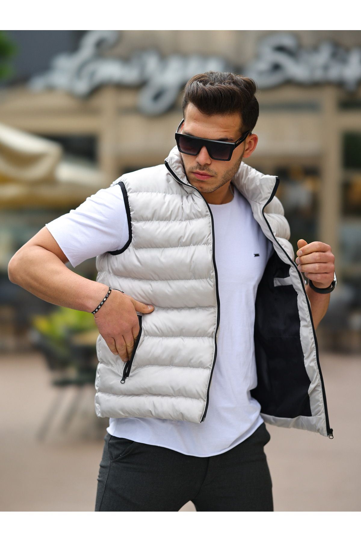 COMSTAR Erkek Siyah Şişme Yelek