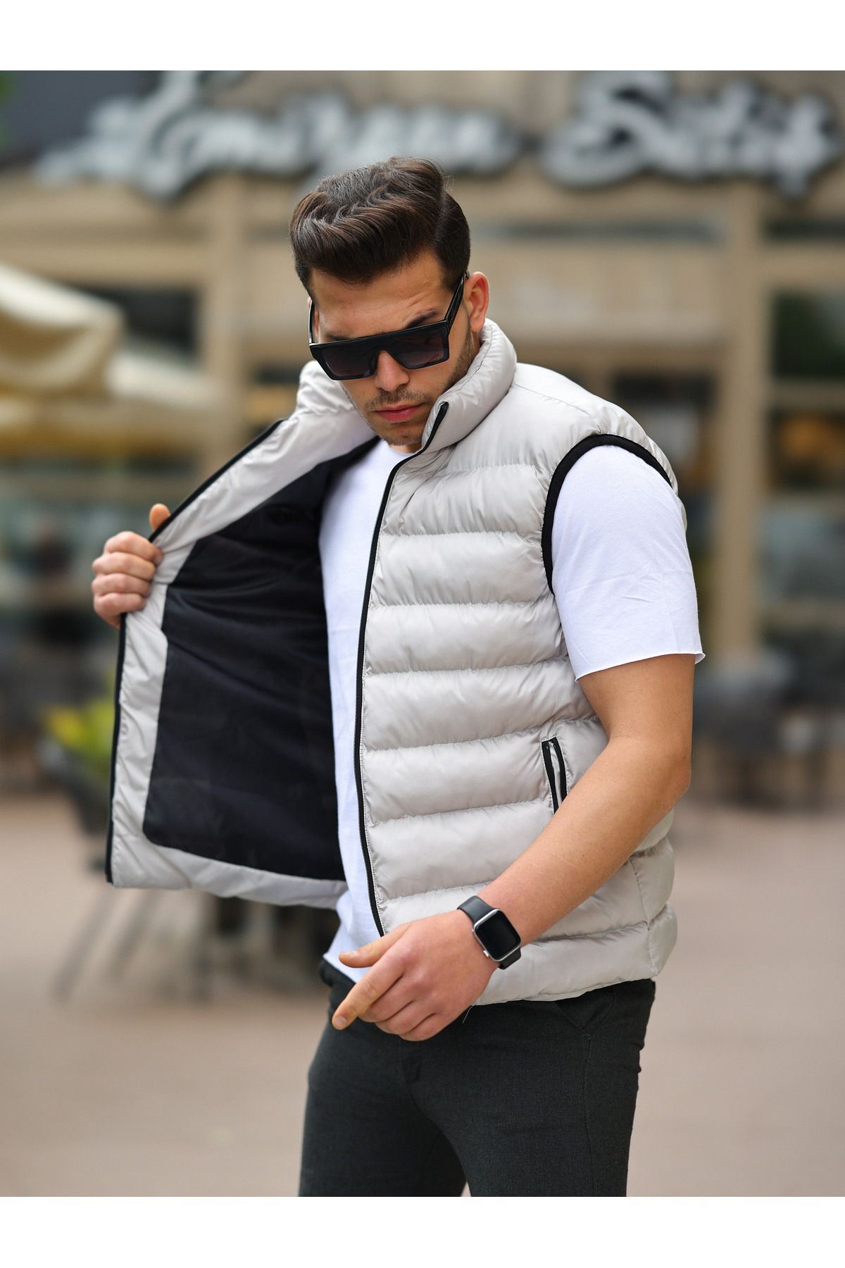 COMSTAR Erkek Siyah Şişme Yelek