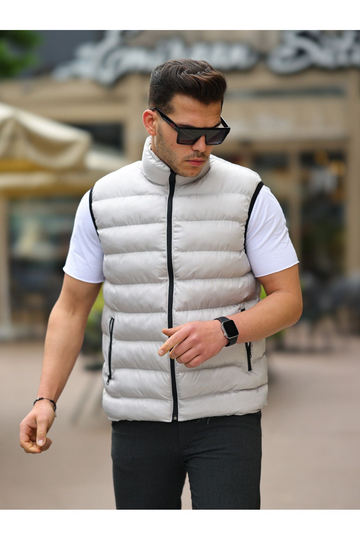 COMSTAR Erkek Siyah Şişme Yelek