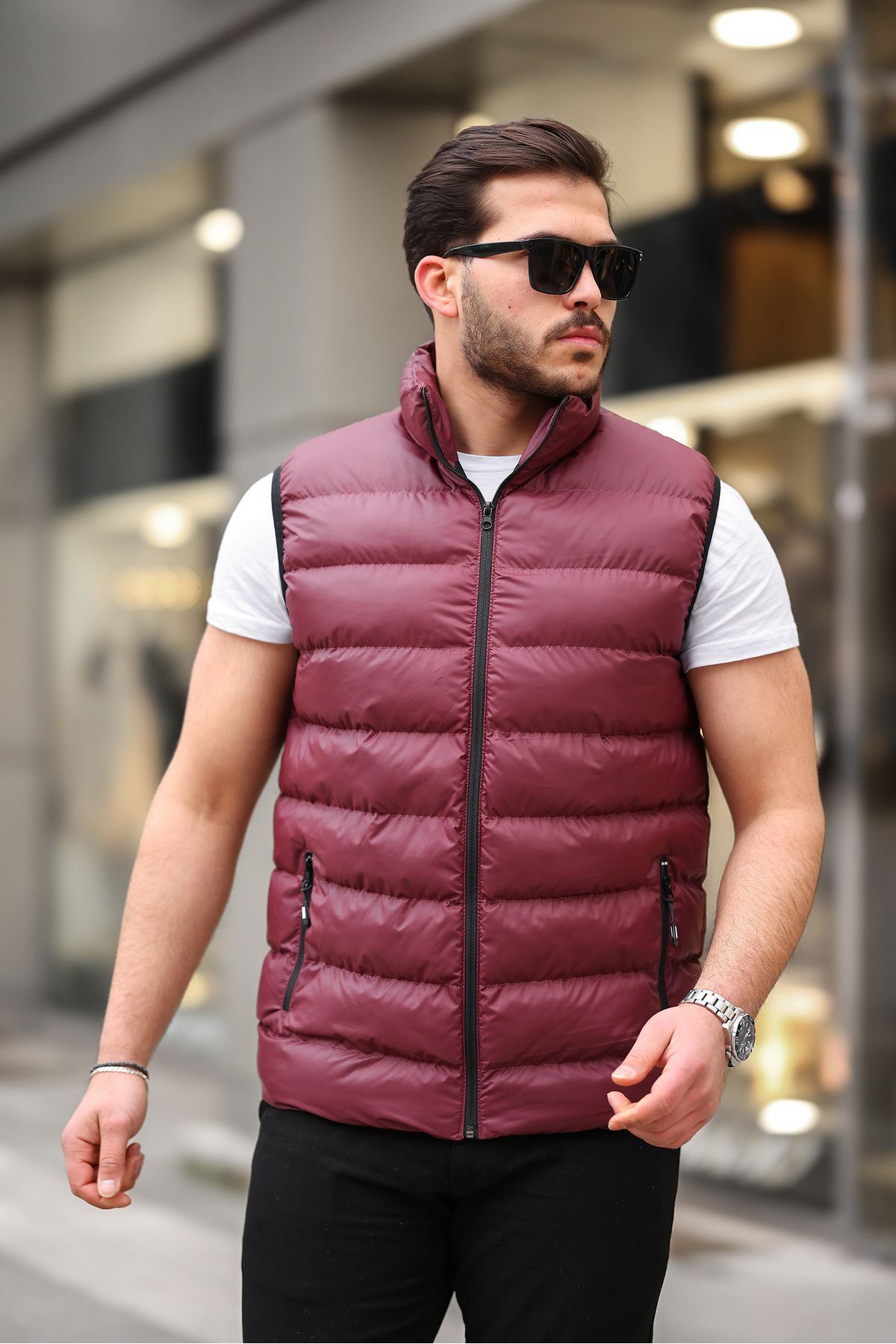 COMSTAR Erkek Siyah Şişme Yelek