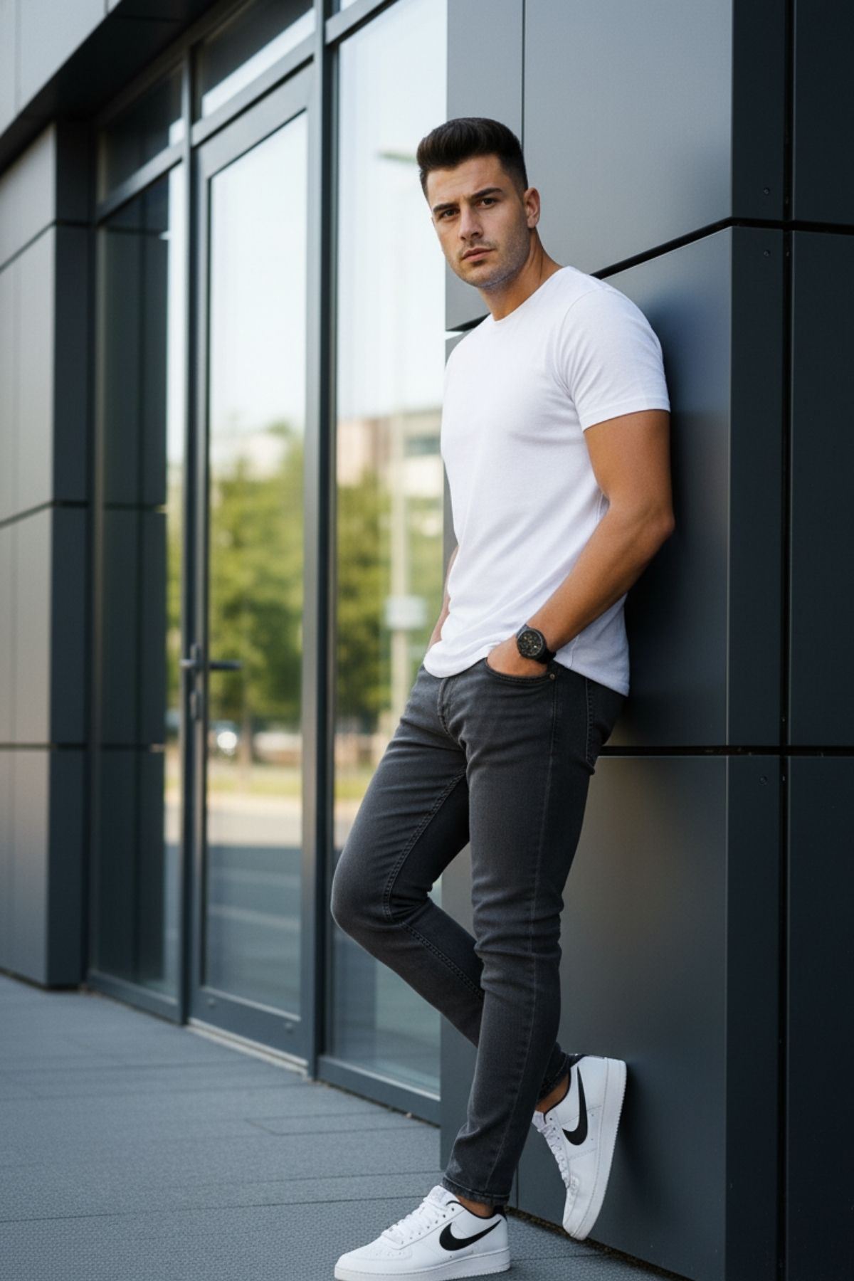 Erkek Bagy Salaş Bol Ve Rahat Kalıp Jeans Pantolon