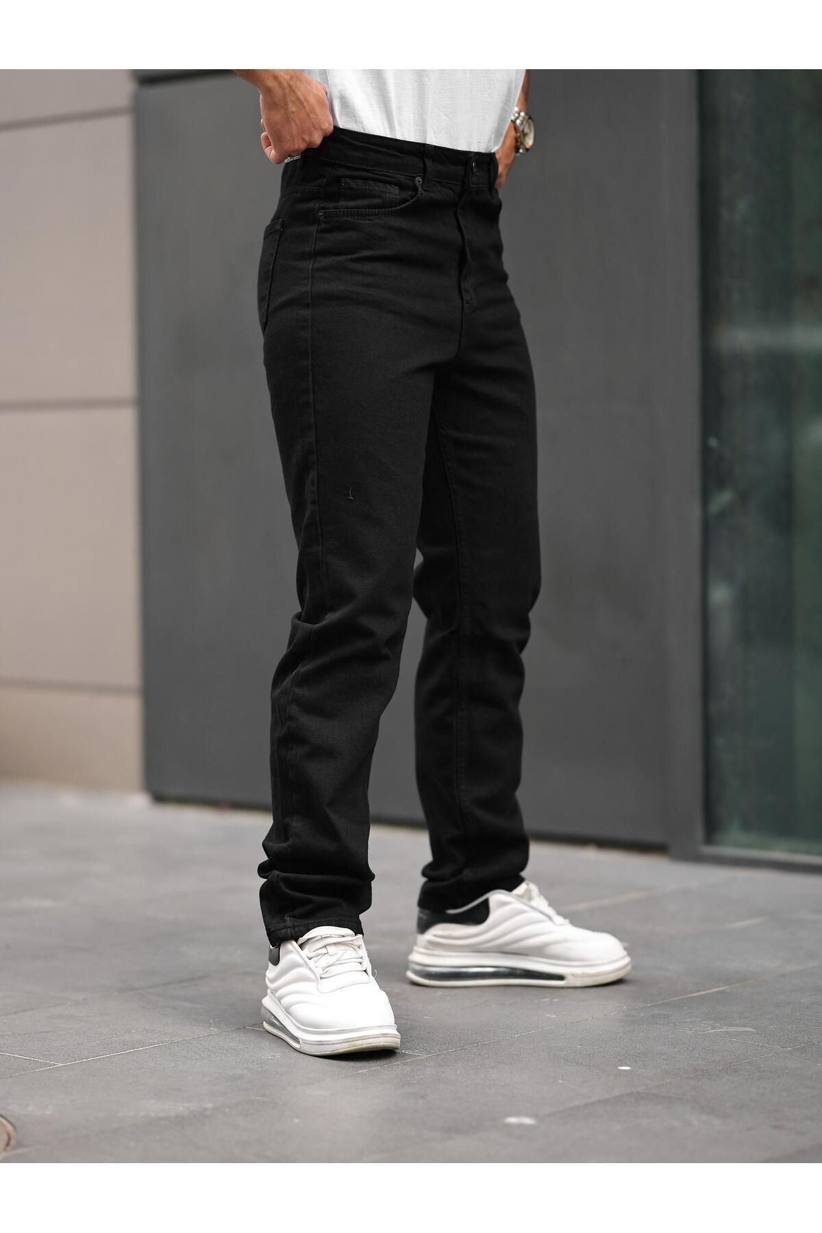 Erkek Bagy Salaş Bol Ve Rahat Kalıp Jeans Pantolon