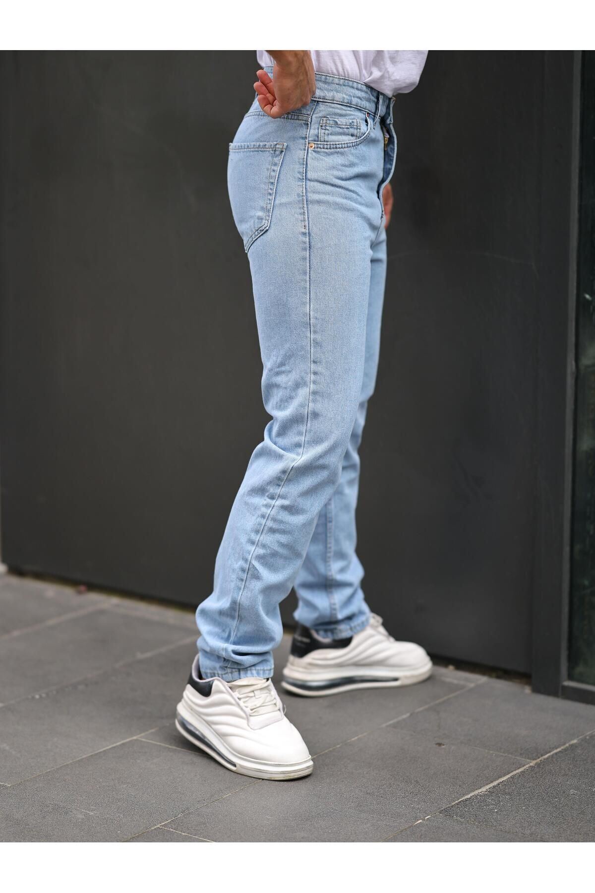 Erkek Bagy Salaş Bol Ve Rahat Kalıp Jeans Pantolon