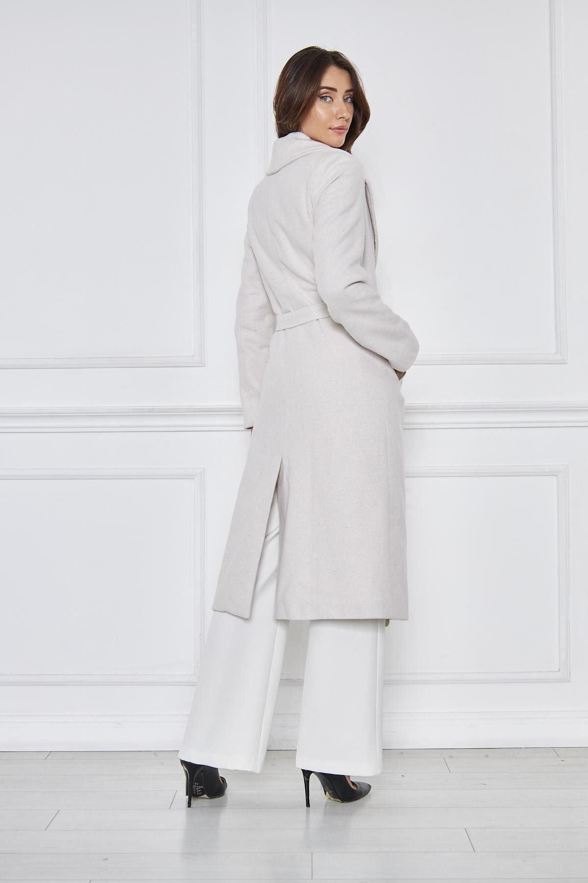 KADIN KAŞE KABAN ASTARLI KUŞAKLI