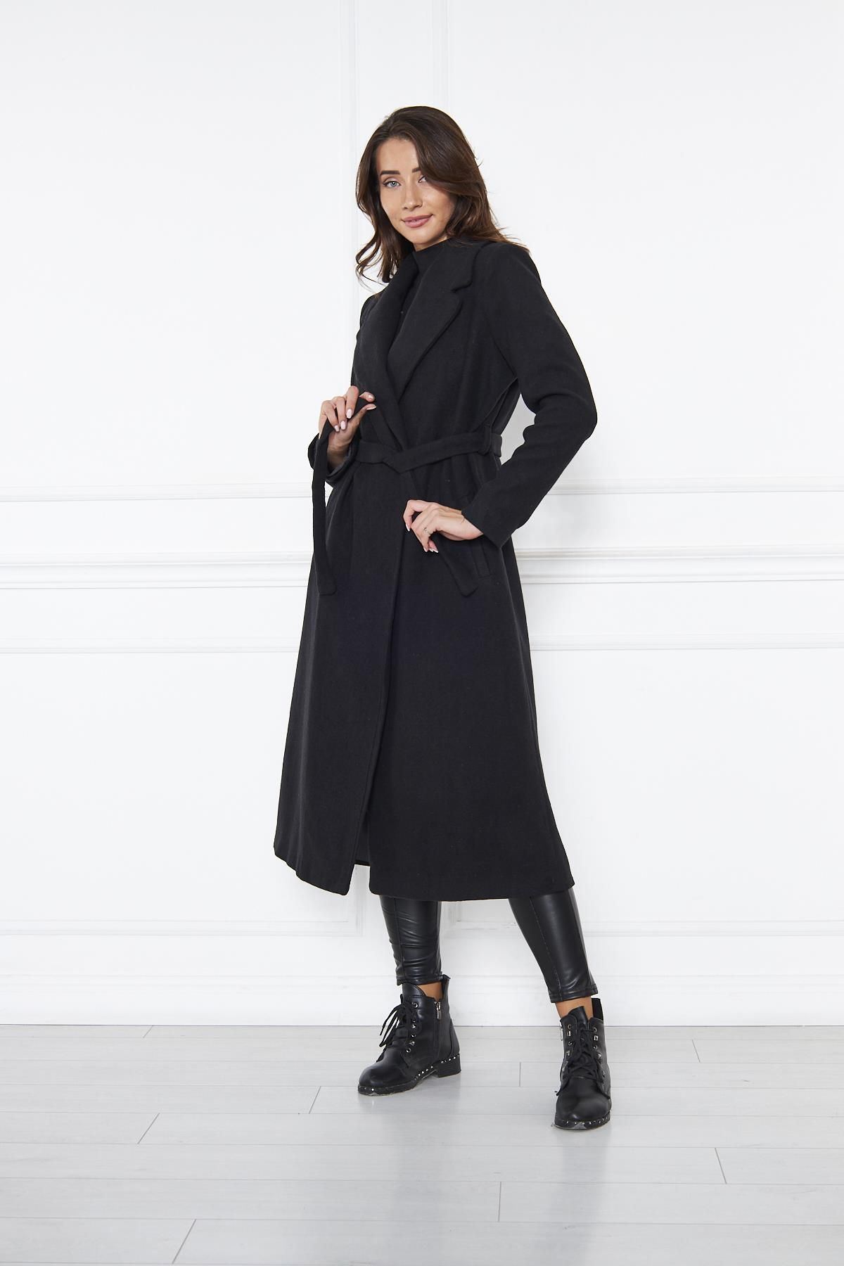 KADIN KAŞE KABAN ASTARLI KUŞAKLI