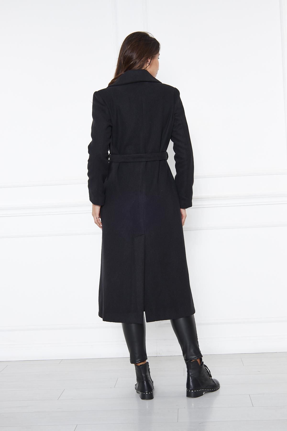 KADIN KAŞE KABAN ASTARLI KUŞAKLI