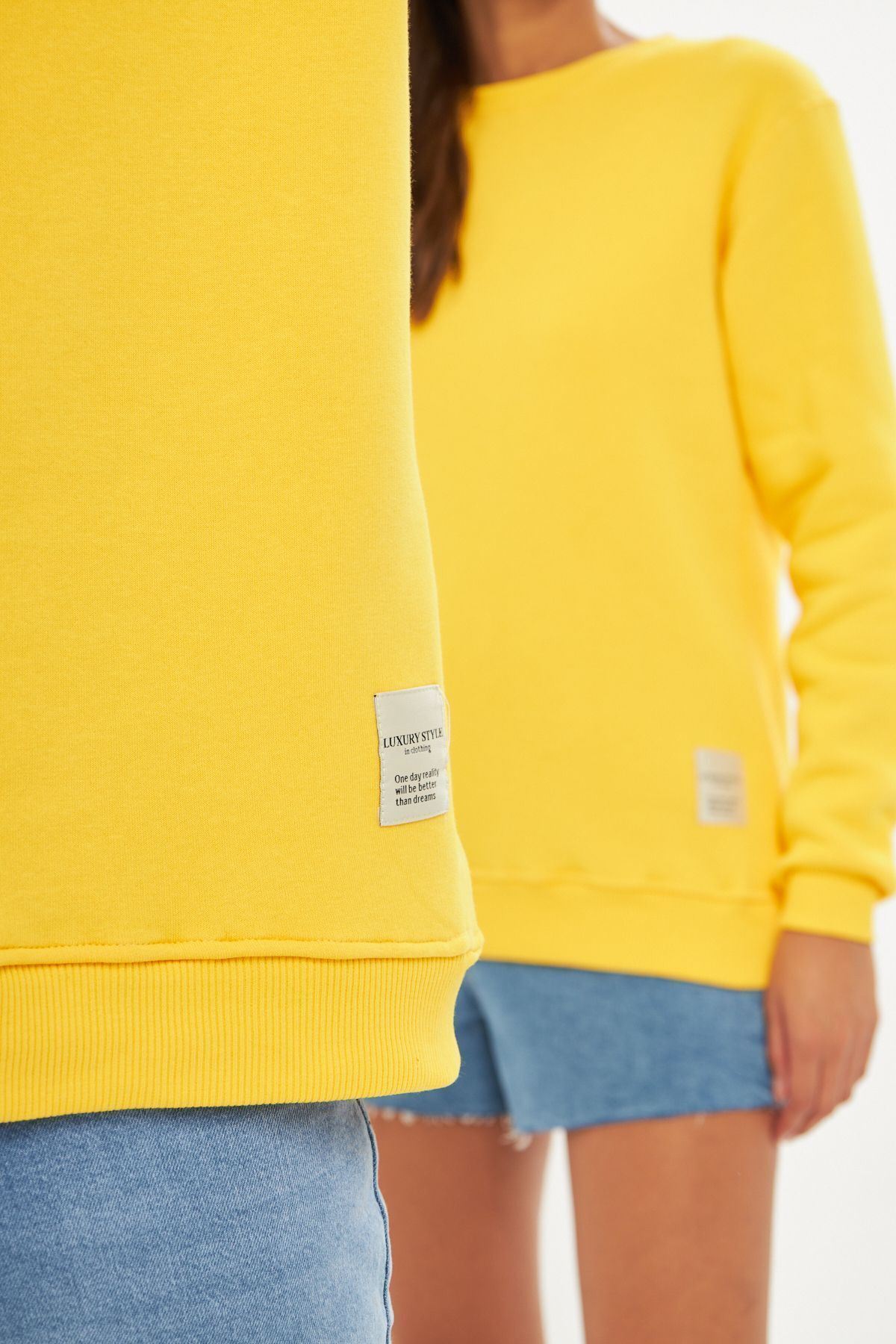 Unisex Slim Fit Sweatshirt