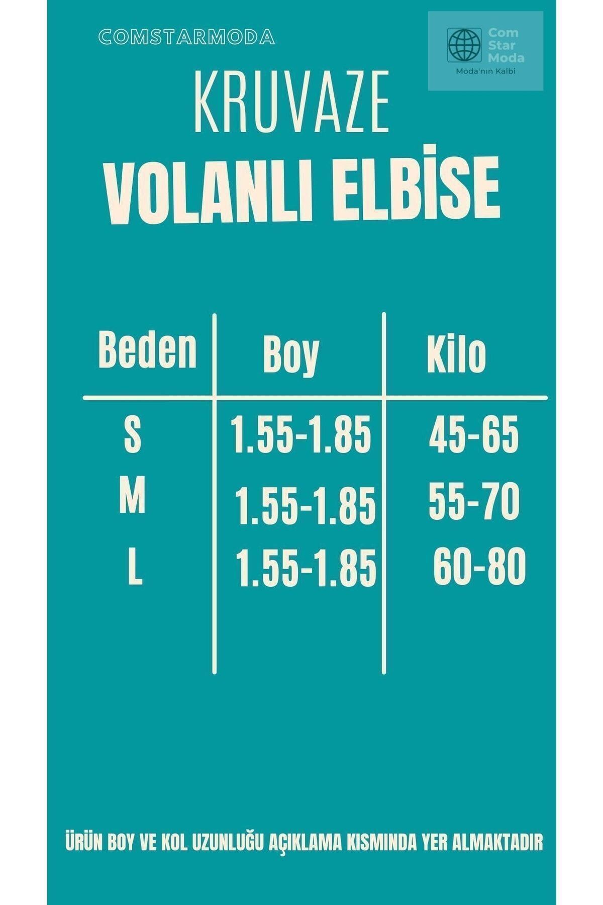 Kadın Kruvaze Yaka Volanlı Beli Ve Kolu Lastikli Saten Kısa Elbise