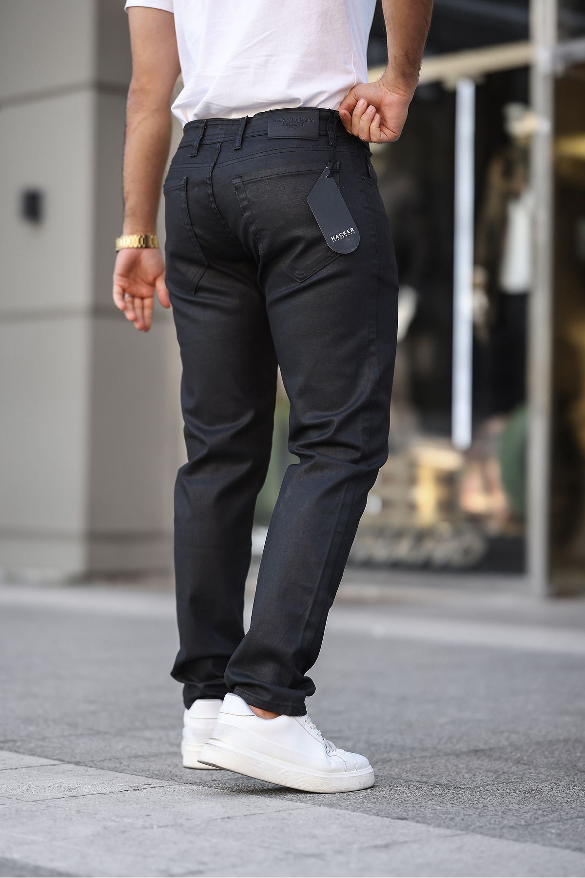 ERKEK SLİM FİT LİKRALI DENİM KOT PANTOLON JEAN