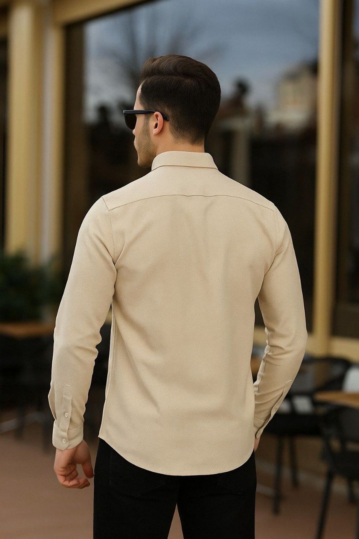 Erkek Klasik Slim Fit Gömlek