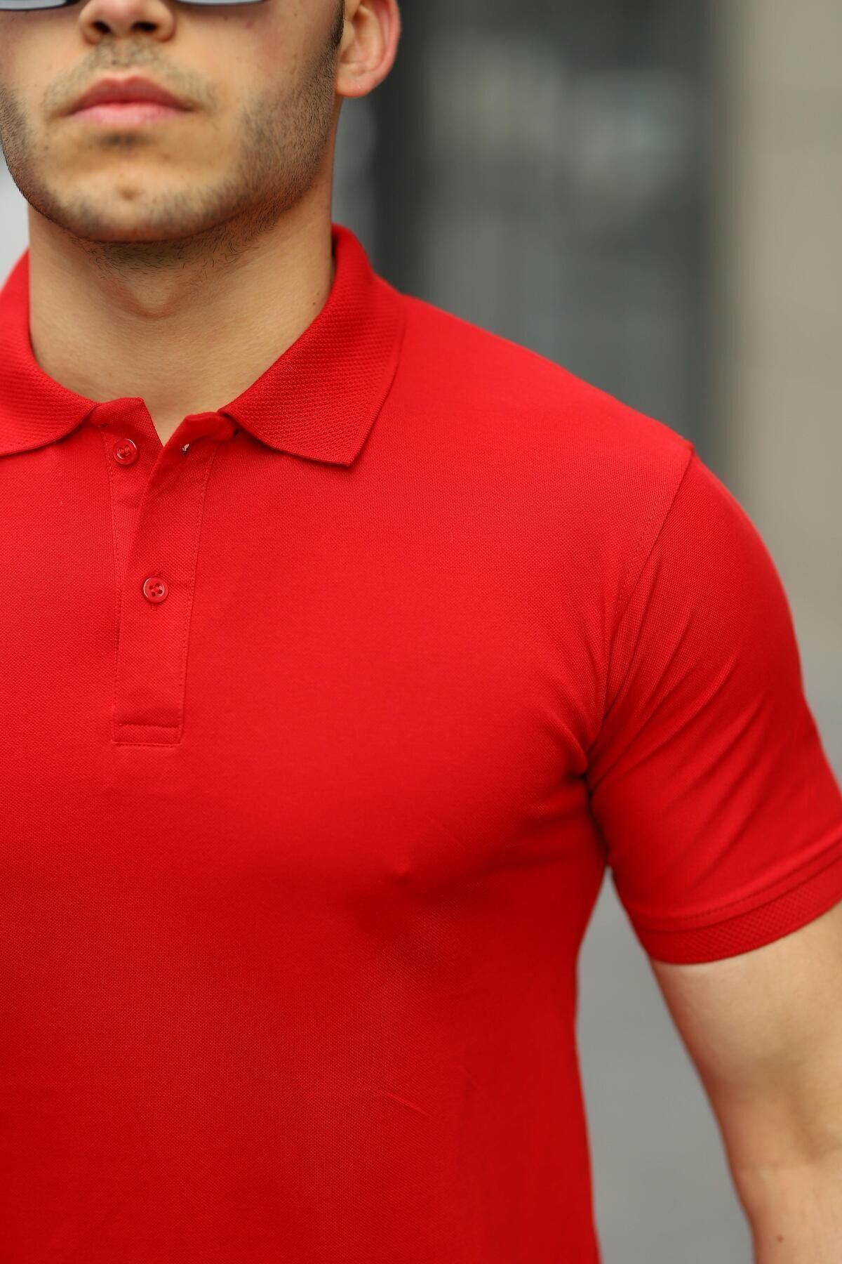3 Adet Erkek Trend Kısa Kollu Basic Polo Yaka Tişört