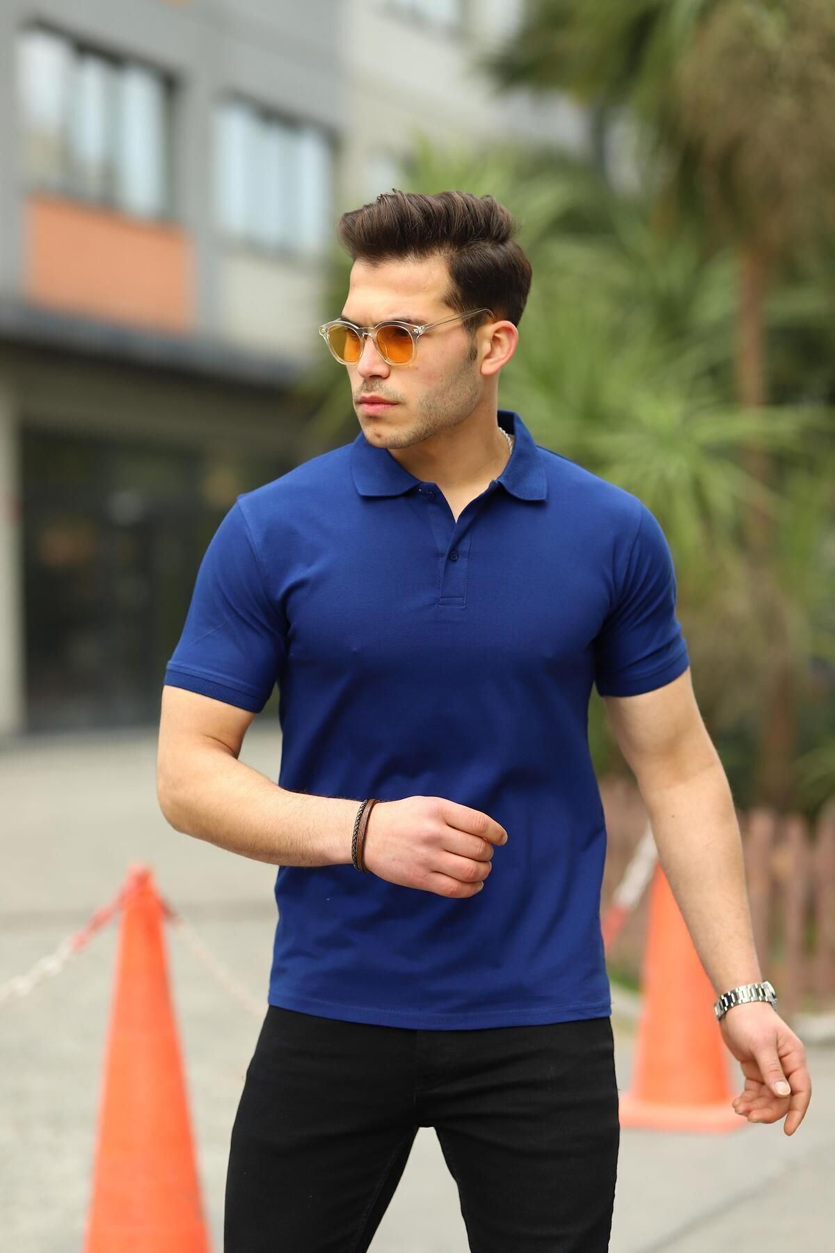 3 Adet Erkek Trend Kısa Kollu Basic Polo Yaka Tişört