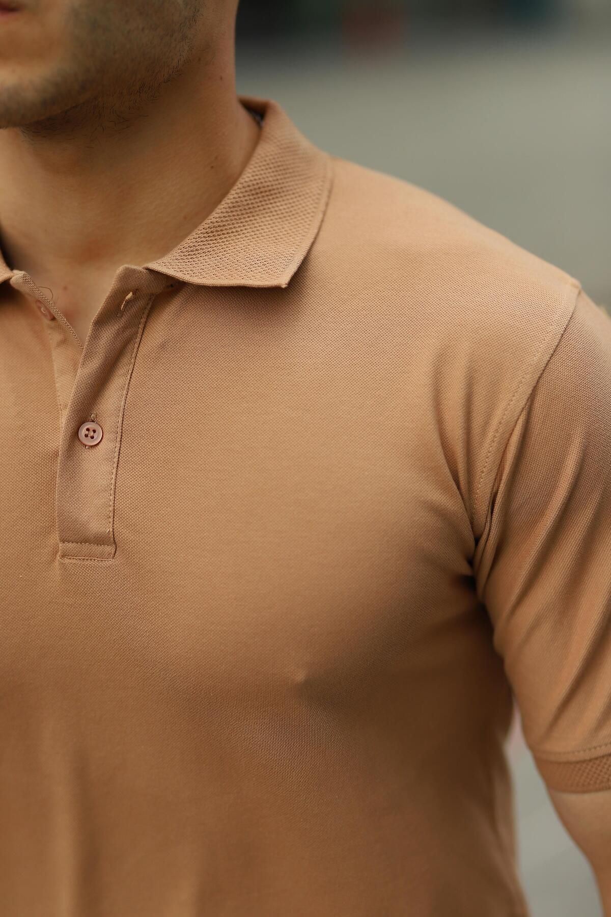 3 Adet Erkek Trend Kısa Kollu Basic Polo Yaka Tişört