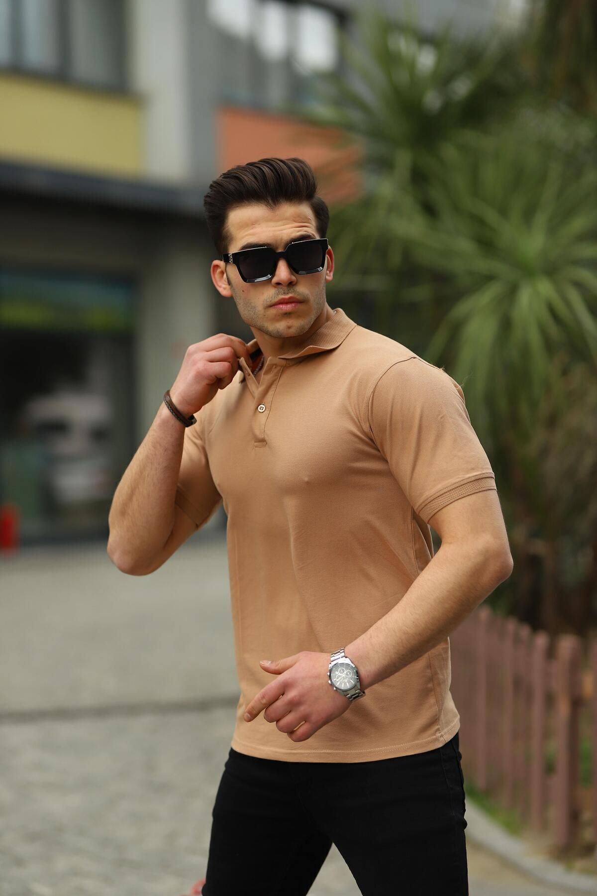 3 Adet Erkek Trend Kısa Kollu Basic Polo Yaka Tişört