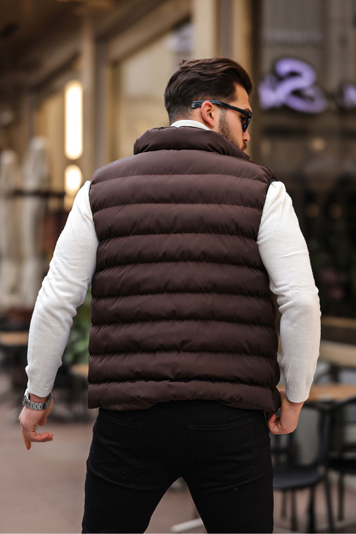 COMSTAR Erkek Siyah Şişme Yelek