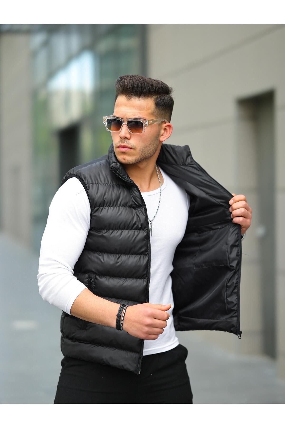 Focus Store Siyah Şişme Yelek