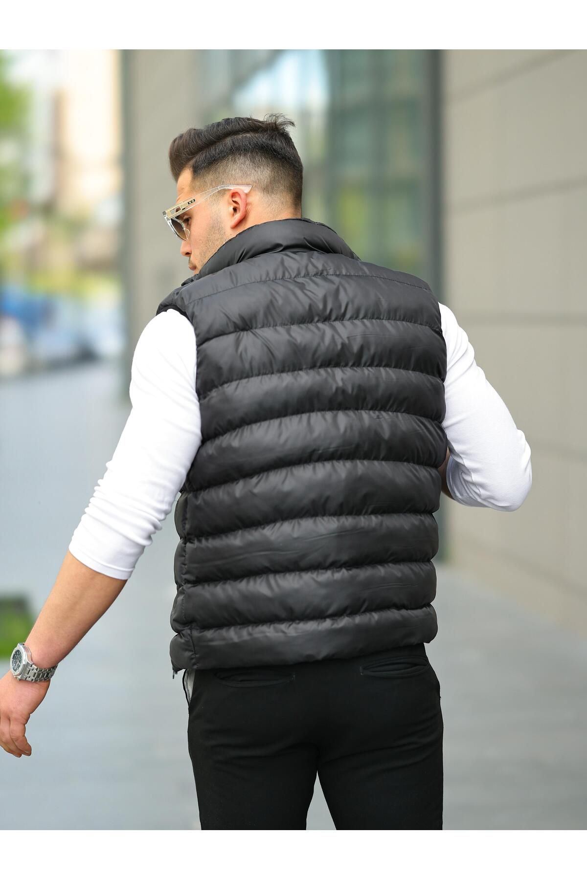 Focus Store Siyah Şişme Yelek