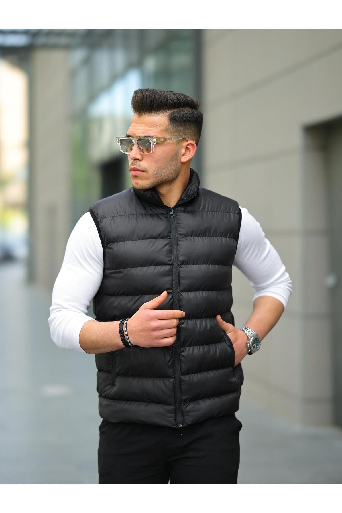 Focus Store Siyah Şişme Yelek