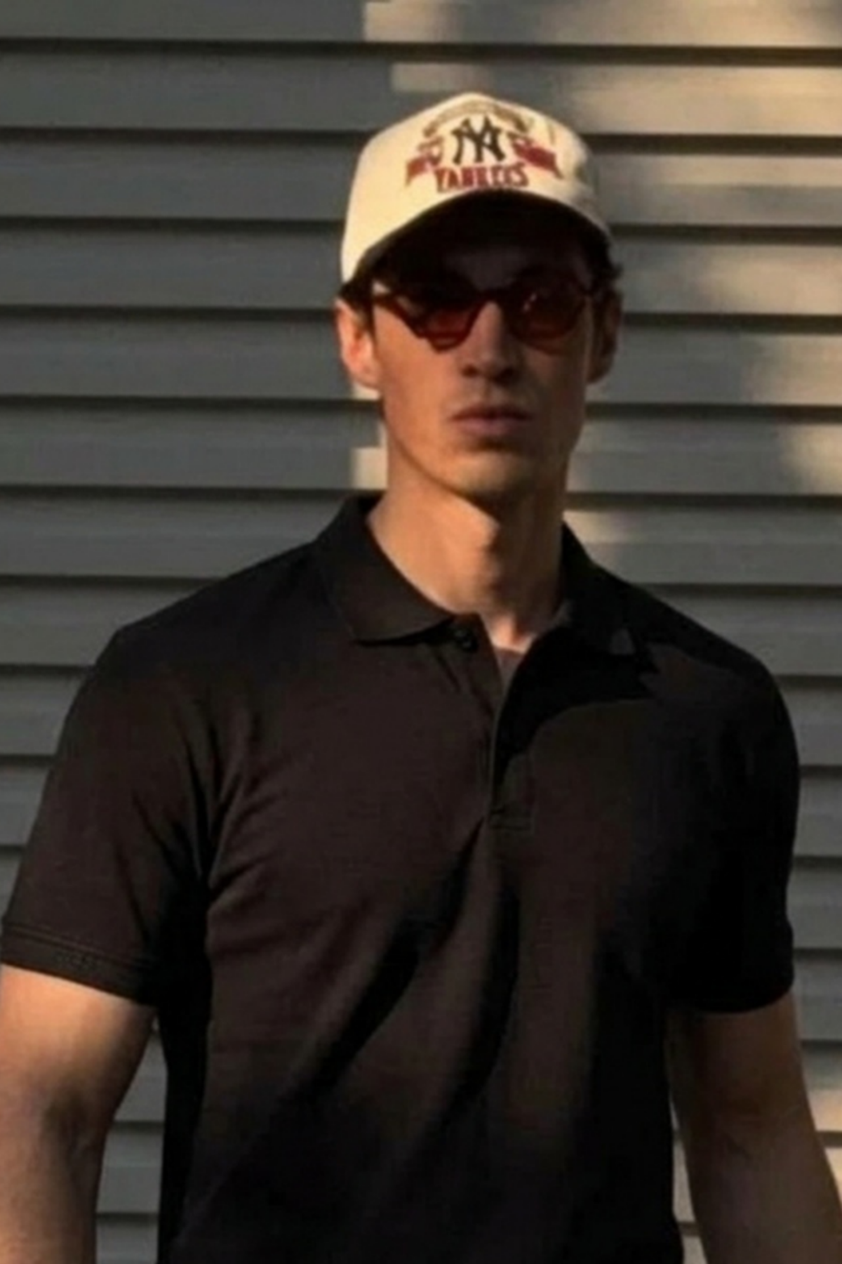 Erkek Klasik Slim Fit Siyah Polo Yaka Tişört