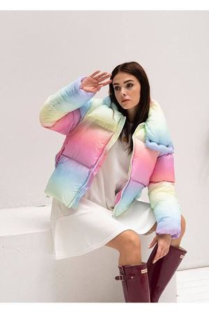 KADIN OVERSİZE ŞİŞME MONT KARIŞIK