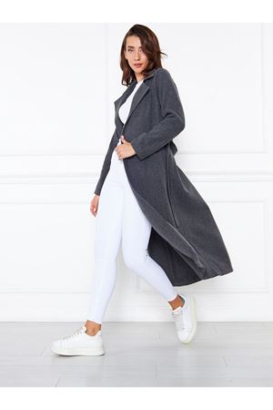 KADIN KAŞE ASTARSIZ KUŞAKLI KABAN FÜME