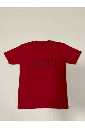 Erkek Slim Fit T-Shirt CHIC KIRMIZI