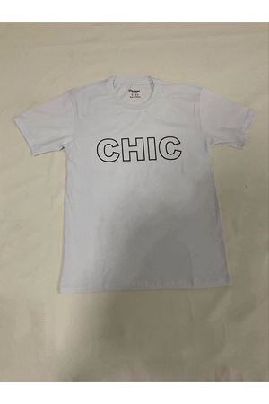 Erkek Slim Fit T-Shirt CHIC BEYAZ